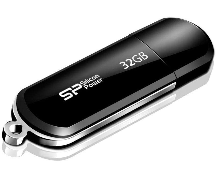 

Флеш-драйв SILICON POWER LUXmini 322 32 GB Black (SP032GBUF2322V1K), LUX mini 322 32 GB