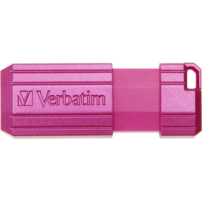 Флеш-драйв VERBATIM STORE'N'GO PIN STRIPE 32 Gb PINK (49056)