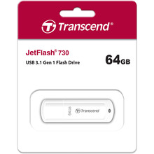 Флеш-драйв TRANSCEND JetFlash 730 64 GB, USB 3.0