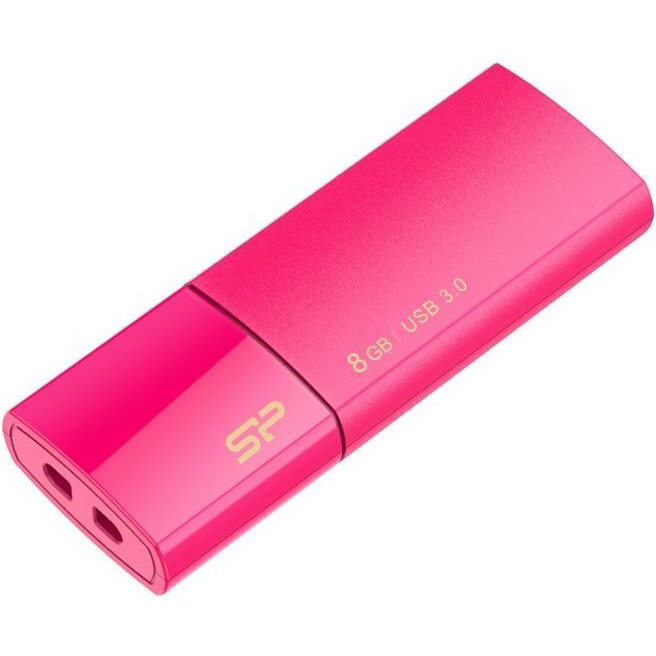 Флеш-драйв SILICON POWER Blaze B05 8 GB Peach (SP008GBUF3B05V1H) Конструкція висувна