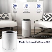 Фільтр для воздухоочистителя LEVOIT Air Cleaner Filter Core 400S True HEPA 3-Stage (Original) (HEACAFLVNEU0052)