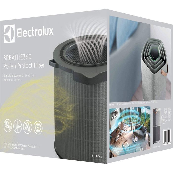 Фильтр для очистителя воздуха ELECTROLUX EFDBTH4 Соответствие моделям Electrolux Pure A9