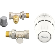 Комплект термостатичний DANFOSS Regus RA+RA-FN+RLV-S, 1/2" прямий (015G5302)