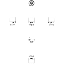 Термостатичний елемент DANFOSS Aero RA White (015G4594)