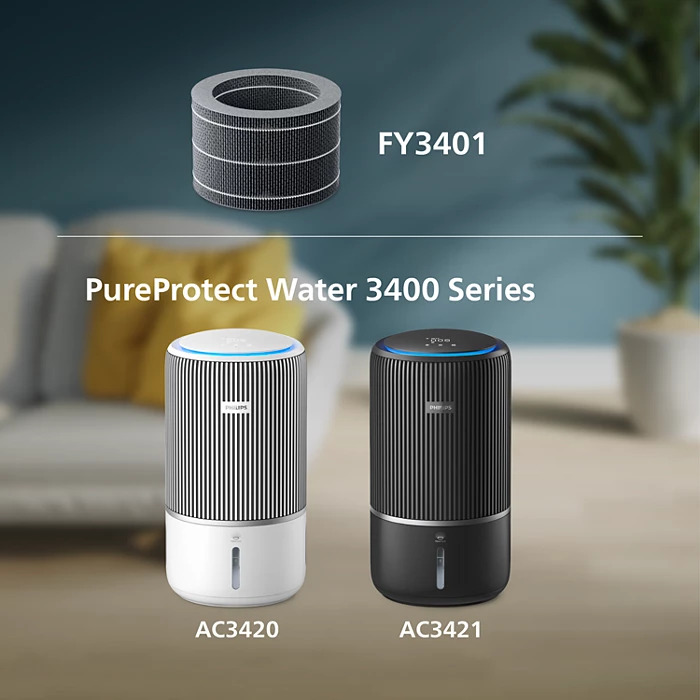 Зволожуючий фільтр PHILIPS FY3401/00 для Pure Protect Water 3400 (FY3401/00) Тип аксесуарів для повітроочисників