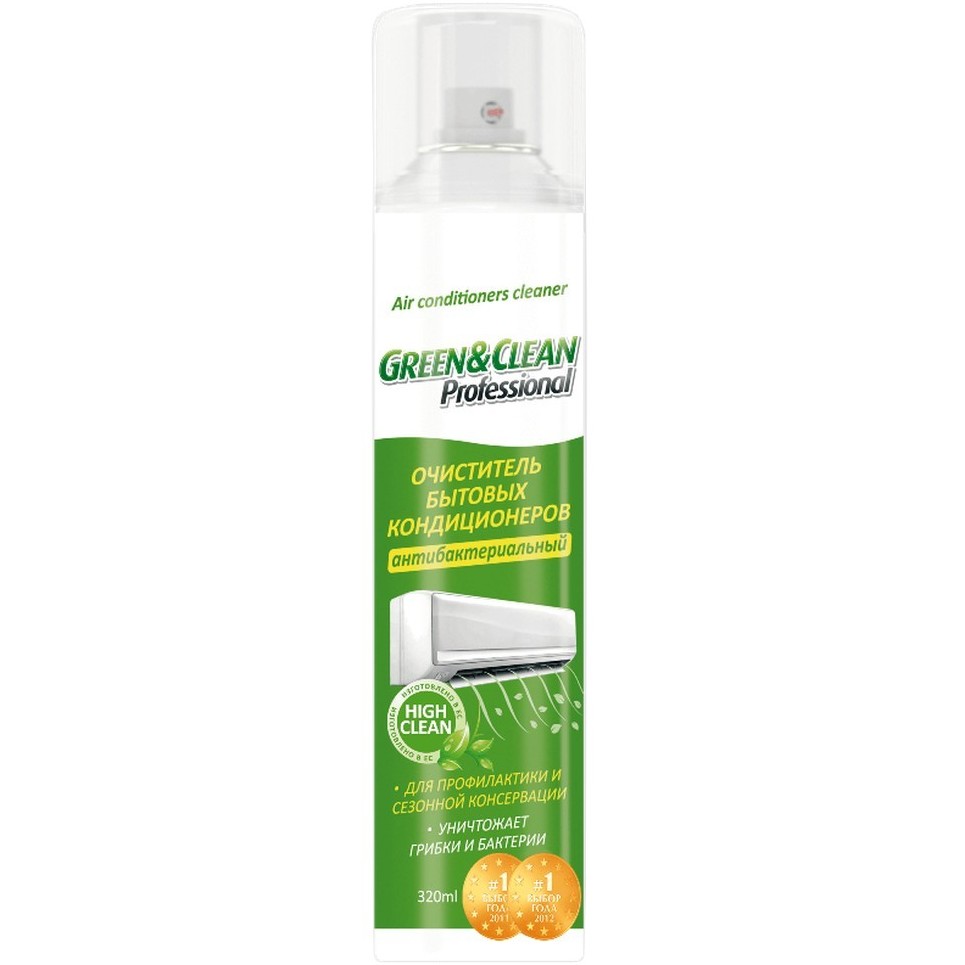 

Очиститель для кондиционеров GREEN&CLEAN GC02113, GC02113 очиститель для кондиционеров антибакт.