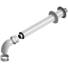 Коаксиальный комплект ARISTON ARISTON 60/100 1м + колено и хомуты (3318073)