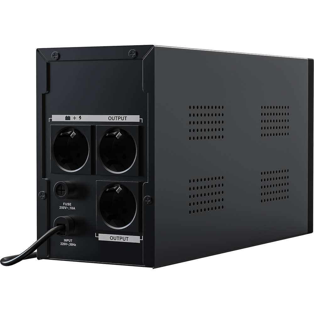 ДБЖ Marsriva 1200VA (MR-UF1200) ДБЖ Marsriva 1200VA (MR-UF1200) Потужність 1200