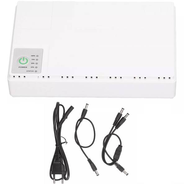 ДБЖ ARMORSTANDART для роутера 10400 mAh DC mini UPS White (ARM79308) Захист від короткого замикання