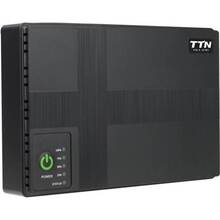 ДБЖ TTN DC-1018 для роутера 18W 12000 mAh Black (1283126593925)