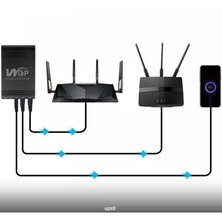 ДБЖ XOKO WGP для роутера 8800mAh 5-12V Black (XK-WGP-8800) Тип для мережевого обладнання