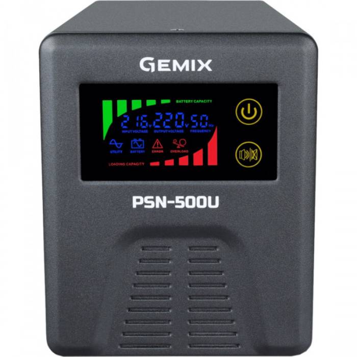 ИБП GEMIX PSN-500U Тип линейно-интерактивный (line-interactive)