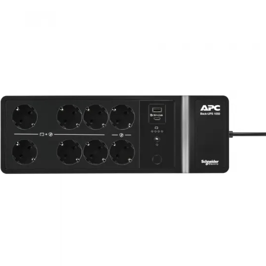 ИБП APC 600W/1050VA (BE1050G2-GR) Тип резервный (off-line)