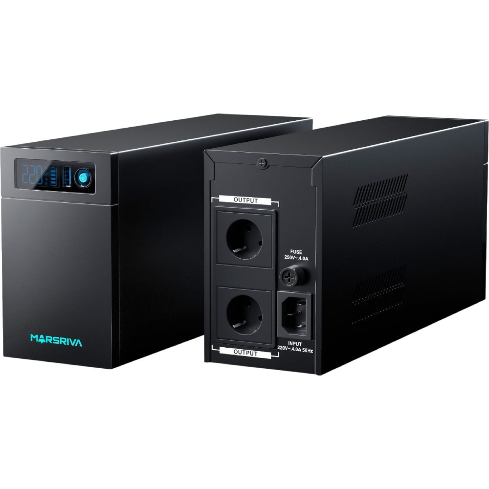 ИБП MARSRIVA Smart Line-Interactive UPS (MR-UF1200L) Мощность 720