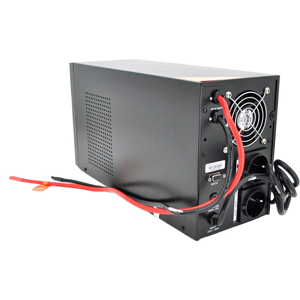 ДБЖ RITAR RTSW-1500 LCD 1000Вт (RTSW-1500D12) Тип з подвійним перетворенням (on-line)