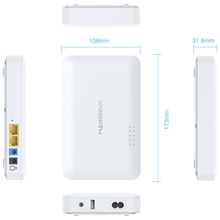 ДБЖ MARSRIVA DC UPS для роутерів KP6 240VAC 18W 10000mAh (KP6_MARSRIVA)