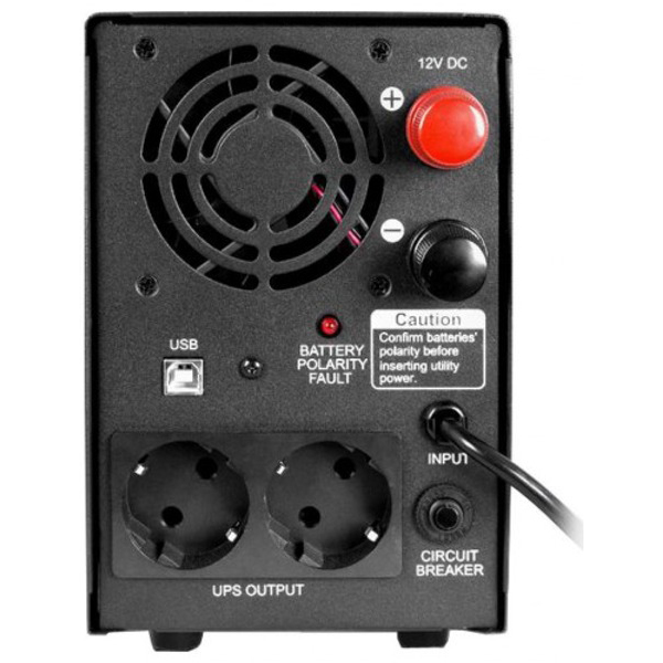 ИБП POWERCOM EURO Schuko AVR USB (INF-500AP) Защита от высоковольтных импульсов