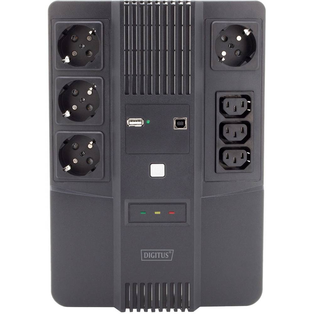 ИБП Digitus All-in-One 600VA Black (DN-170110) Мощность 360