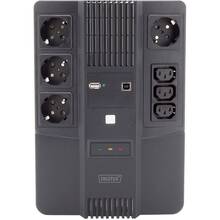 ИБП Digitus All-in-One 600VA Black (DN-170110)