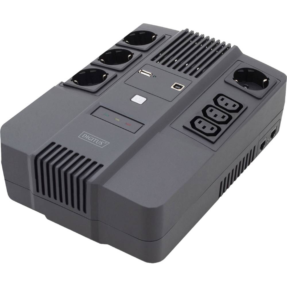 ИБП Digitus All-in-One 600VA Black (DN-170110)
