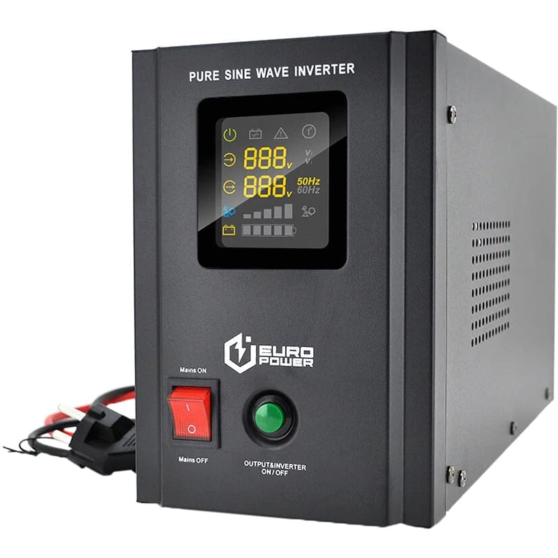 ДБЖ EUROPOWER PSW-EPB800TW12 800VA/480W ДБЖ EUROPOWER PSW-EPB800TW12 800VA/480W