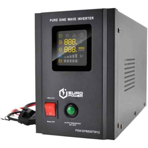 ИБП EUROPOWER 300 Вт 5/10А под внешнюю АКБ 12В Q2 (PSW-EPB500TW12) ИБП EUROPOWER 300 Вт 5/10А под внешнюю АКБ 12В Q2 (PSW-EPB500TW12)
