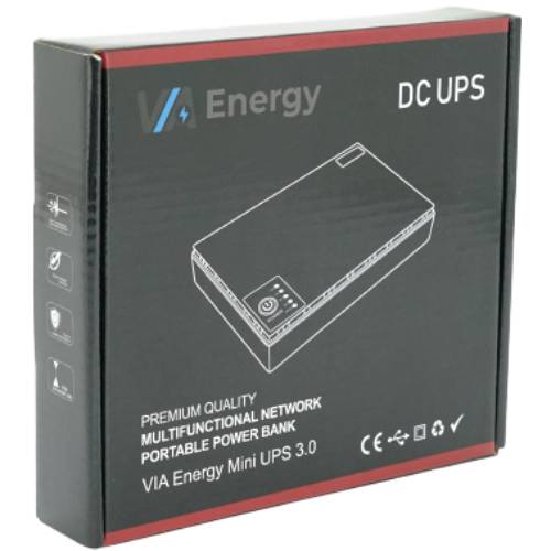 Внешний вид ИБП VIA Energy Mini UPS 18 W (Mini UPS VIA Energy)