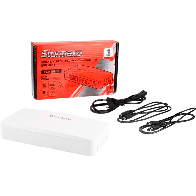 ИБП STURMAX PSM95040 40 Вт Защита от перегрузки