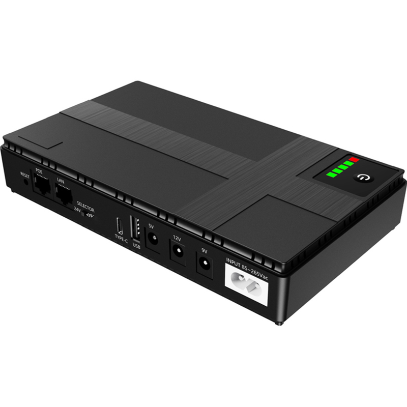 ИБП YEPO для роутера DC-UPS YP-36W/12000mAh LiFePO4 DC-9V/12V/24V/48V (UA-112969) Защита от короткого замыкания