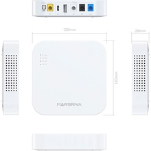 ДБЖ для роутера MARSRIVA DC UPS KP4 18W 10000 mAh (KP4_MARSRIVA)