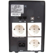 ДБЖ POWERCOM BNT-1000AP Schuko Black