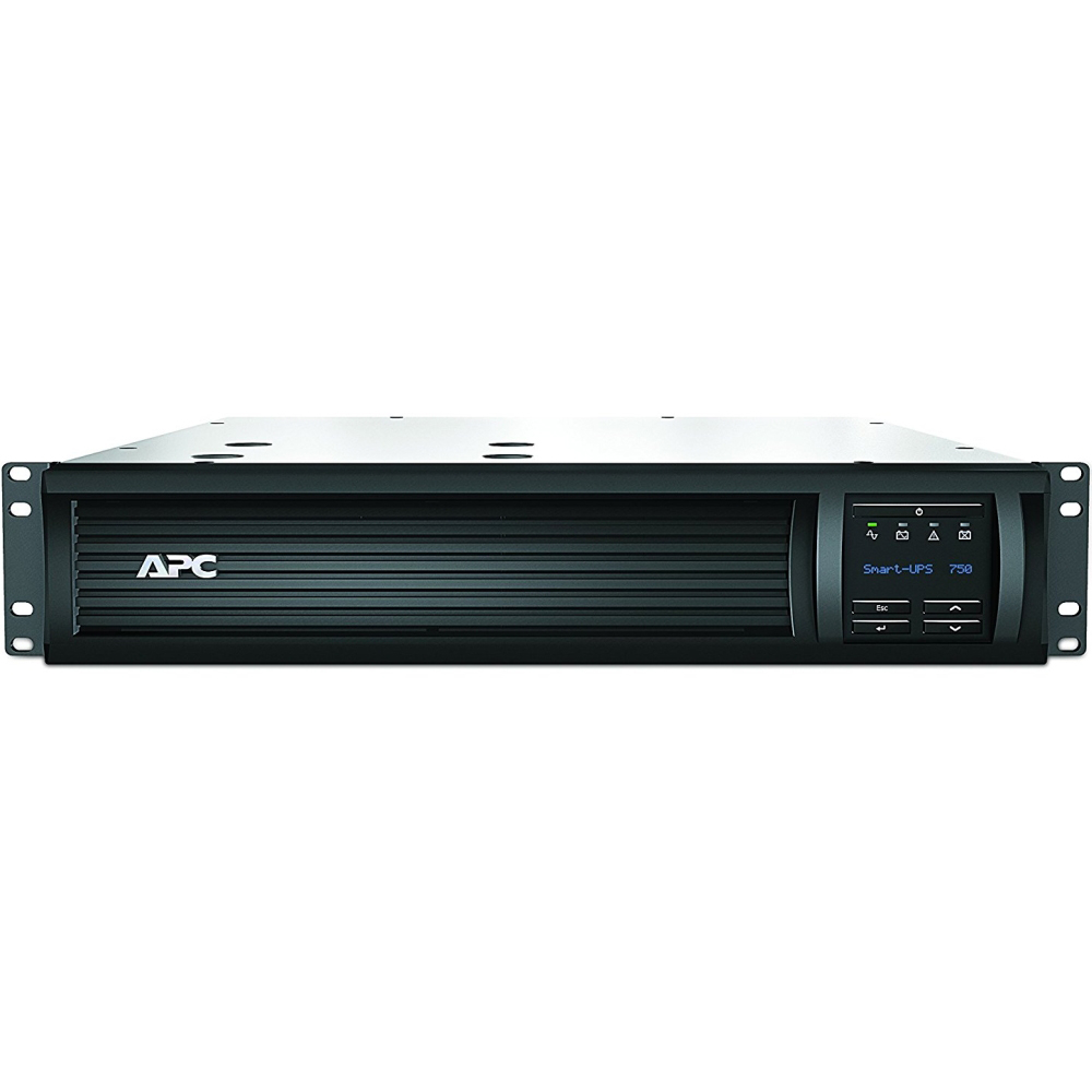 

ИБП APC Smart-ups 750VA LCD RM 2U 230V (SMT750RMI2U) Black, Smart-ups 750VA LCD RM 2U 230V (SMT750RMI2U) Black