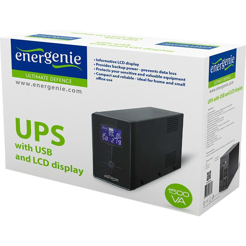 ИБП ENERGENIE EG-UPS-034 Мощность 1500