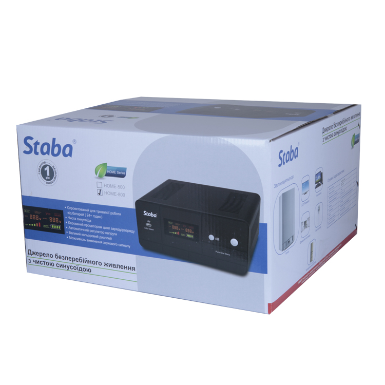 ДБЖ STABA Home-800LCD Захист від пониженої напруги