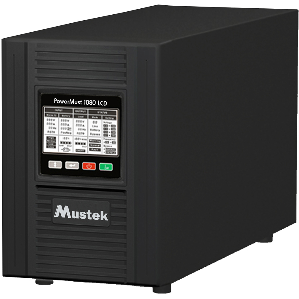 ДБЖ MUSTEK PowerMust 1080 Online LCD (98-ONC-X1008)