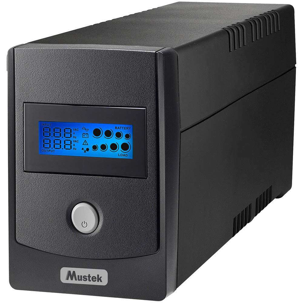 

ИБП MUSTEK PowerMust 800 LCD Schuko (800-LCD-LIS-T10), MU800-LCD-LIS-T10