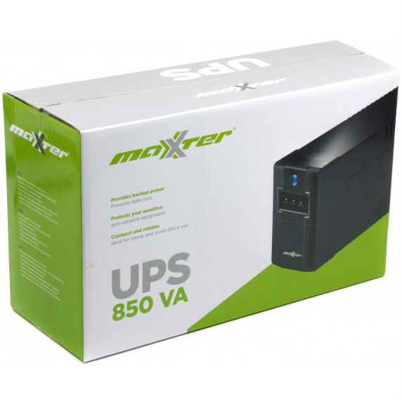 ДБЖ MAXXTER MX-UPS-B850-01 Потужність 850