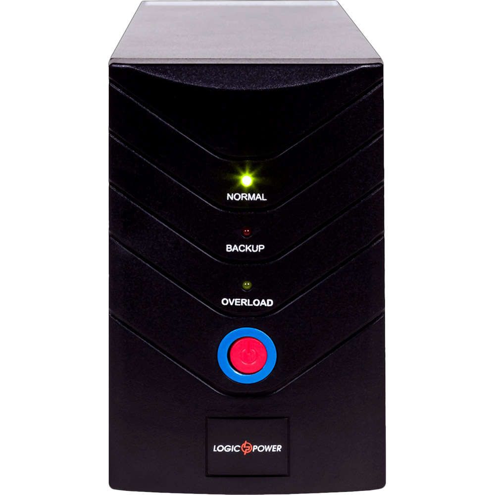 

ИБП LOGICPOWER U650VA (LP1079), U650VA, Lin.int., AVR, 2-евро, USB, металл