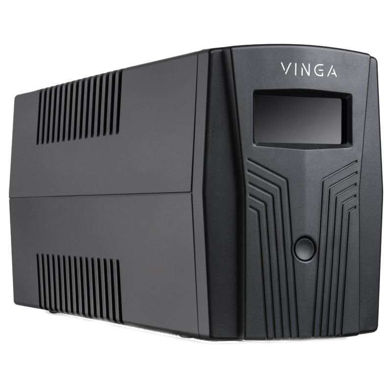 Зовнішній вигляд ДБЖ VINGA 800VA LCD (VPC-800PU)