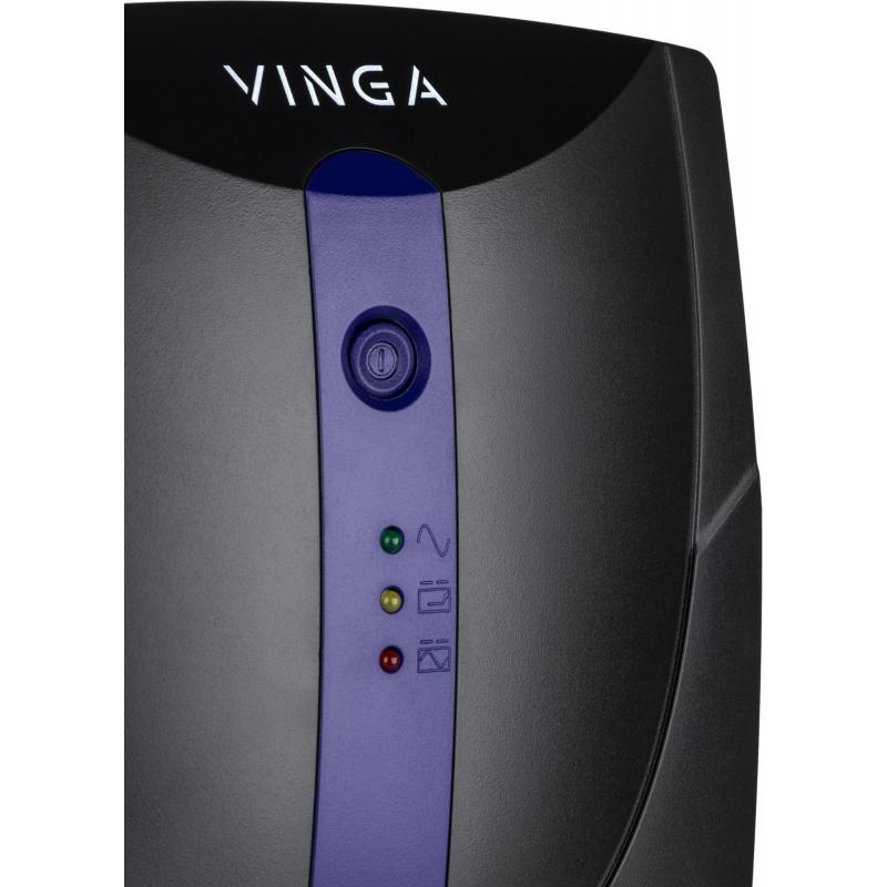ДБЖ VINGA LED 800VA (VPE-800PU) Потужність 480