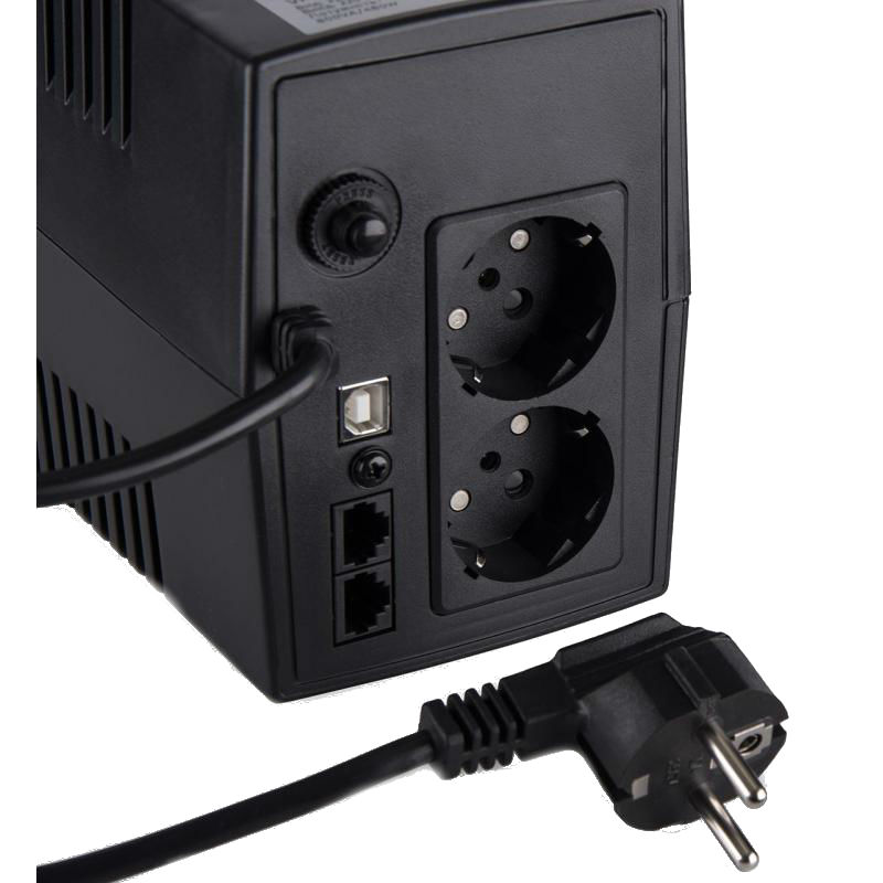 Зображення ДБЖ VINGA LED 800VA (VPE-800PU)