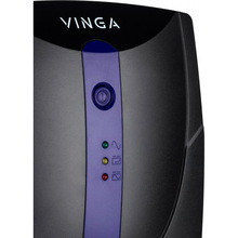 ДБЖ VINGA LED 1500VA plastic case with USB+RJ11 (VPE-1500PU)