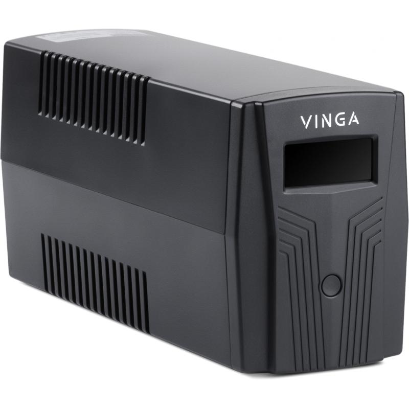 Зовнішній вигляд ДБЖ VINGA LCD 1200VA (VPC-1200P)