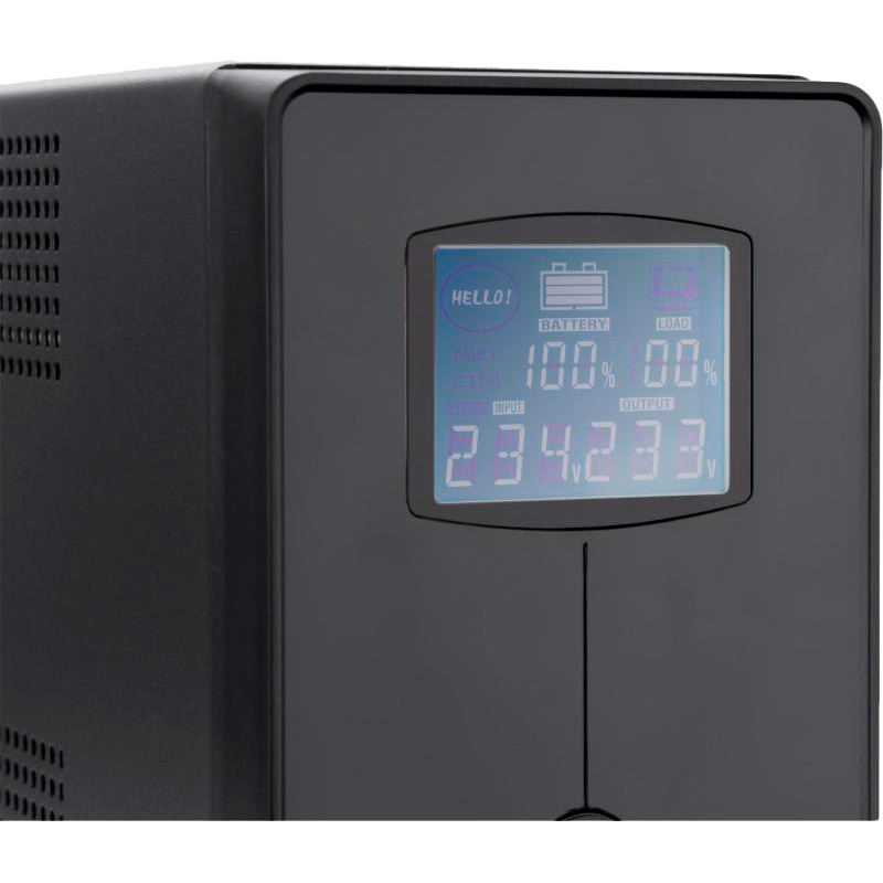 ДБЖ VINGA LCD 1200VA metal case (VPC-1200M) Потужність 1200