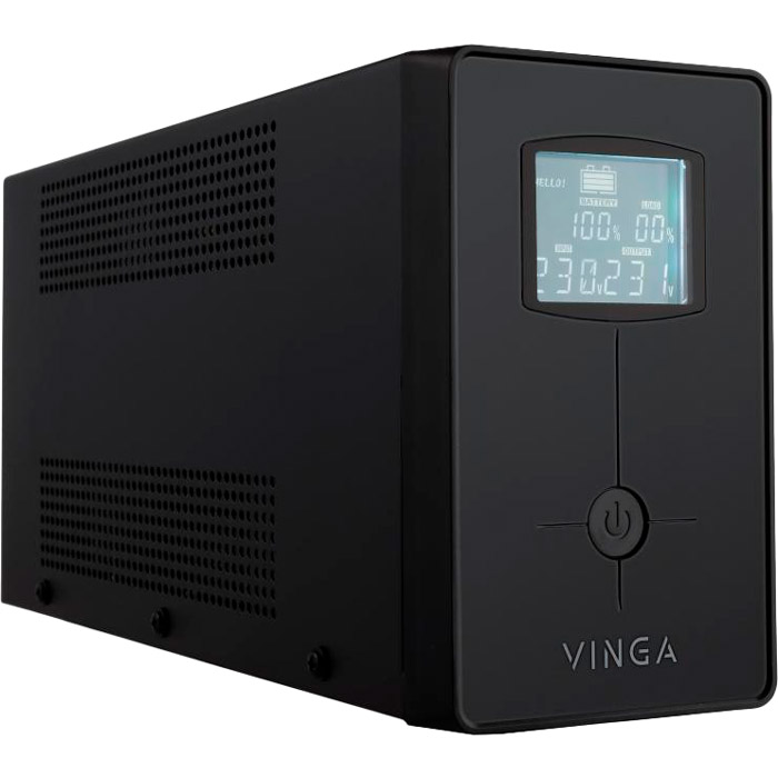 ДБЖ VINGA LCD 600Va (VPC-600MU) Тип лінійно-інтерактивний (line-interactive)