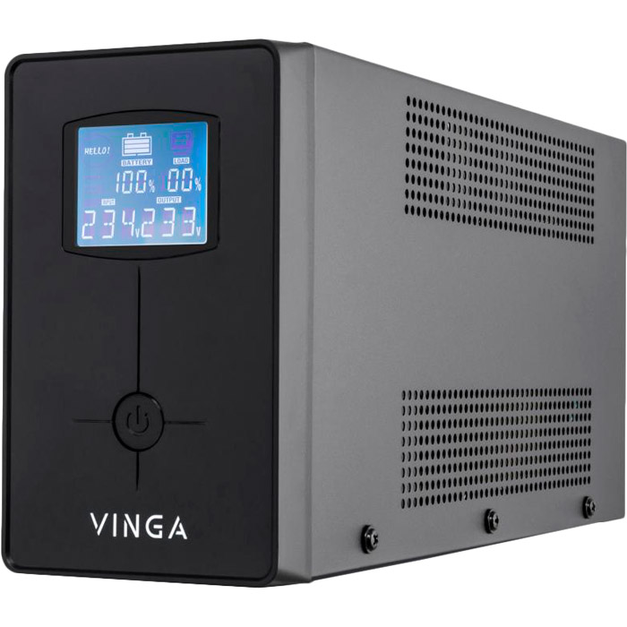 

ИБП VINGA LCD 800VA (VPC-800M), LCD 800VA metal case