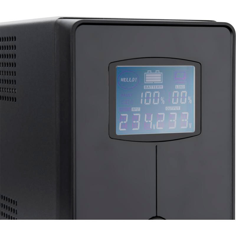 ИБП VINGA LCD 600VA (VPC-600M) Мощность 600