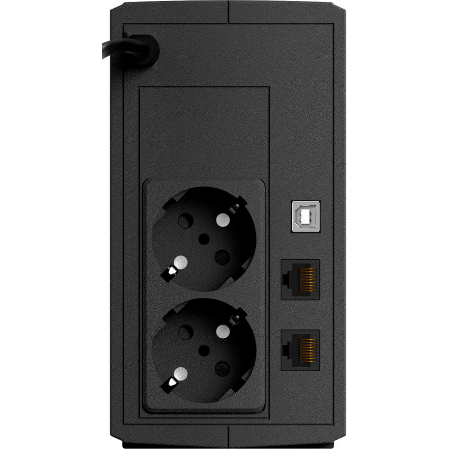 ДБЖ NJOY Keen 800 Lin.int. AVR 2-USB євро Потужність 800