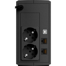 ДБЖ NJOY Keen 800 Lin.int. AVR 2-USB євро