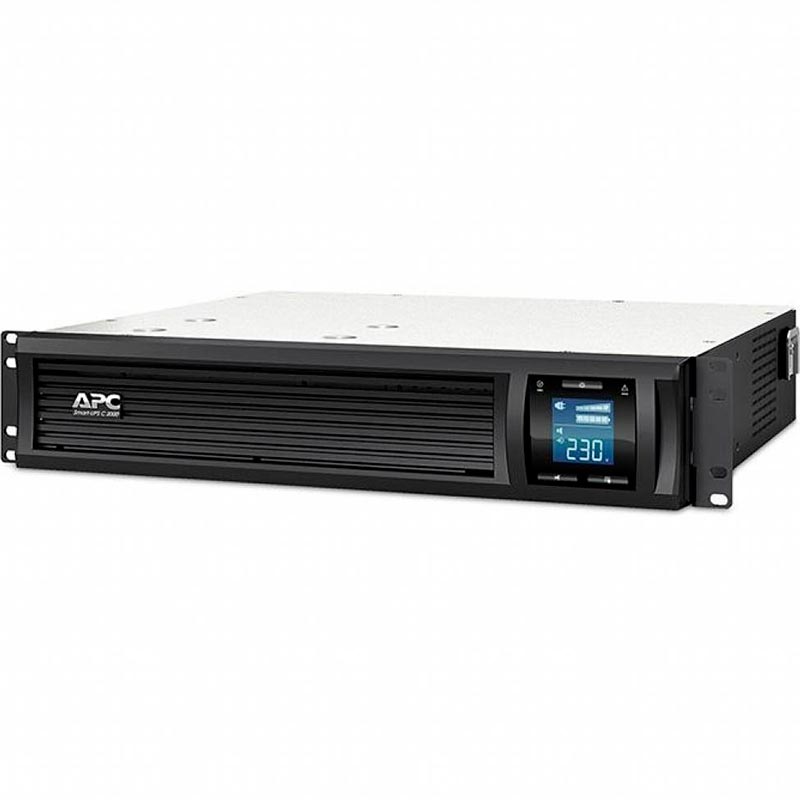 

ИБП APC Smart-UPS C 2000VA LCD 2U (SMC2000I-2U), Smart-UPS C RM 2000VA LCD